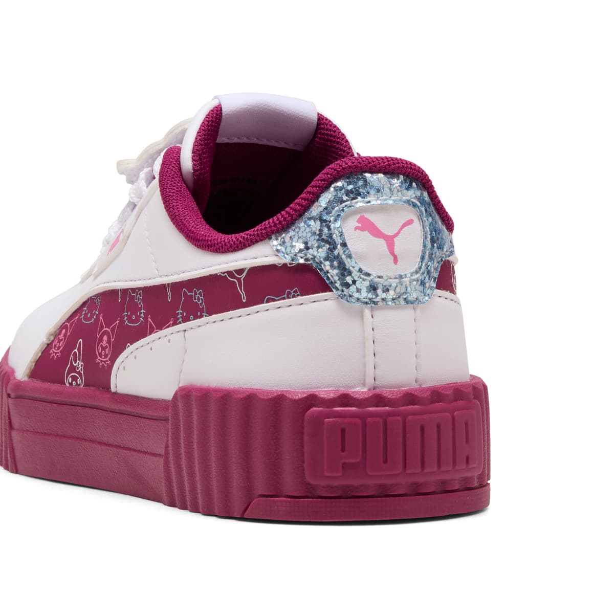 PUMA x HELLO KITTY AND FRIENDS Carina 3.0 sneakers voor Dames, Wit, Maat 28,5 thumbnail 6