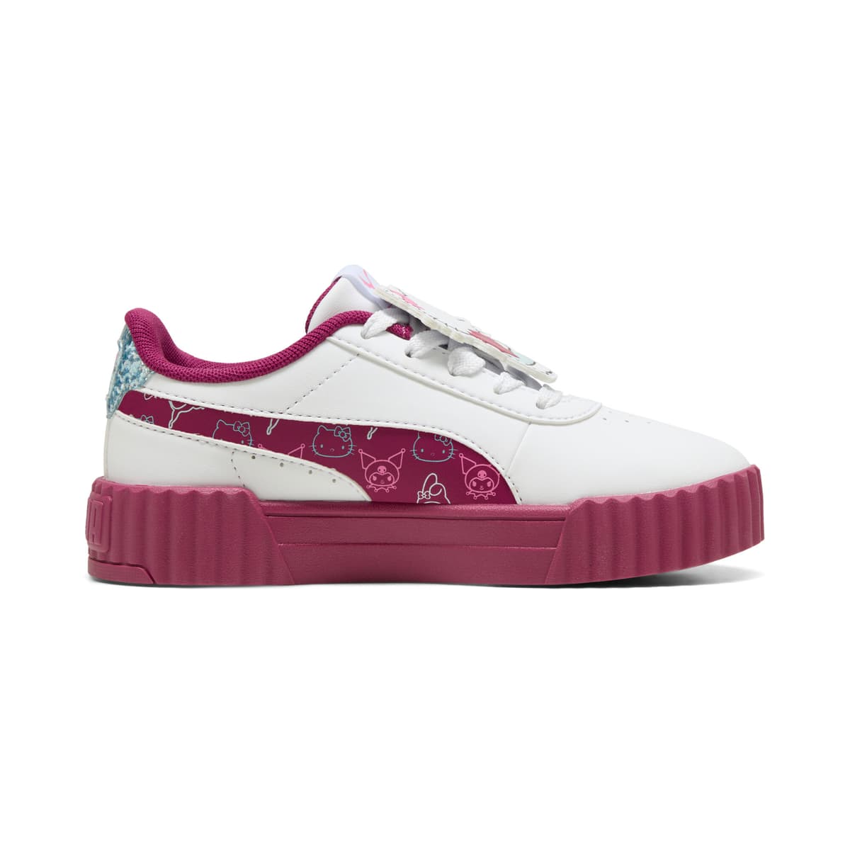 PUMA x HELLO KITTY AND FRIENDS Carina 3.0 sneakers voor Dames, Wit, Maat 28,5 thumbnail 4