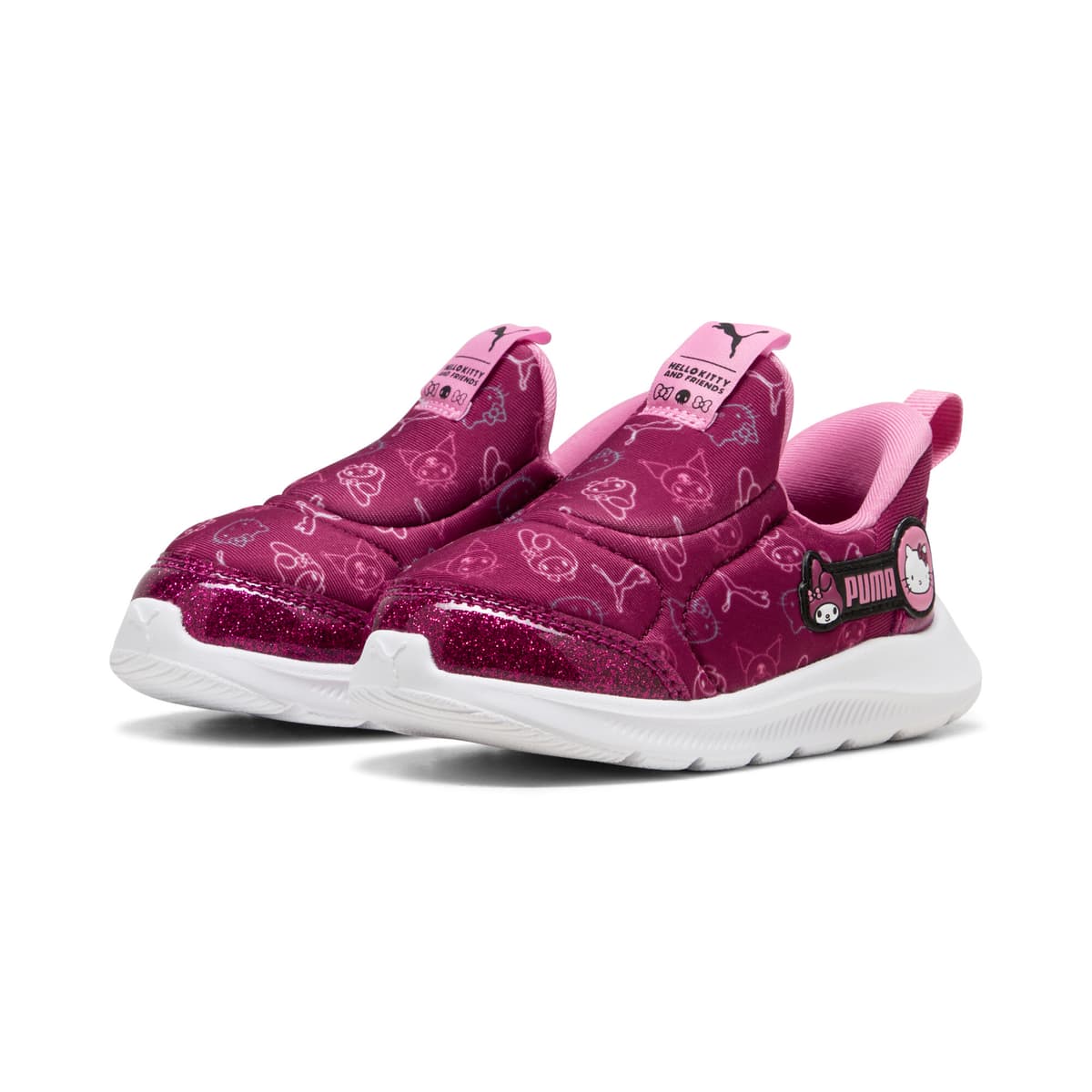 PUMA x HELLO KITTY AND FRIENDS Fun Racer SLIPTECHâ¢ sneakers voor Dames, Roze/Wit, Maat 27 thumbnail 7