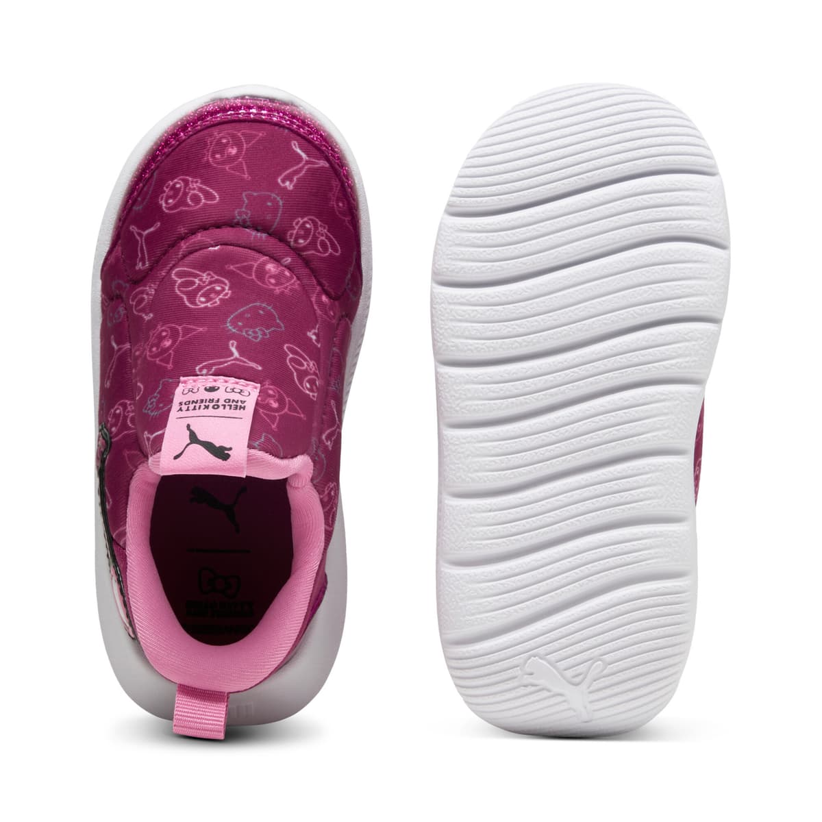 PUMA x HELLO KITTY AND FRIENDS Fun Racer SLIPTECHâ¢ sneakers voor Dames, Roze/Wit, Maat 27 thumbnail 5