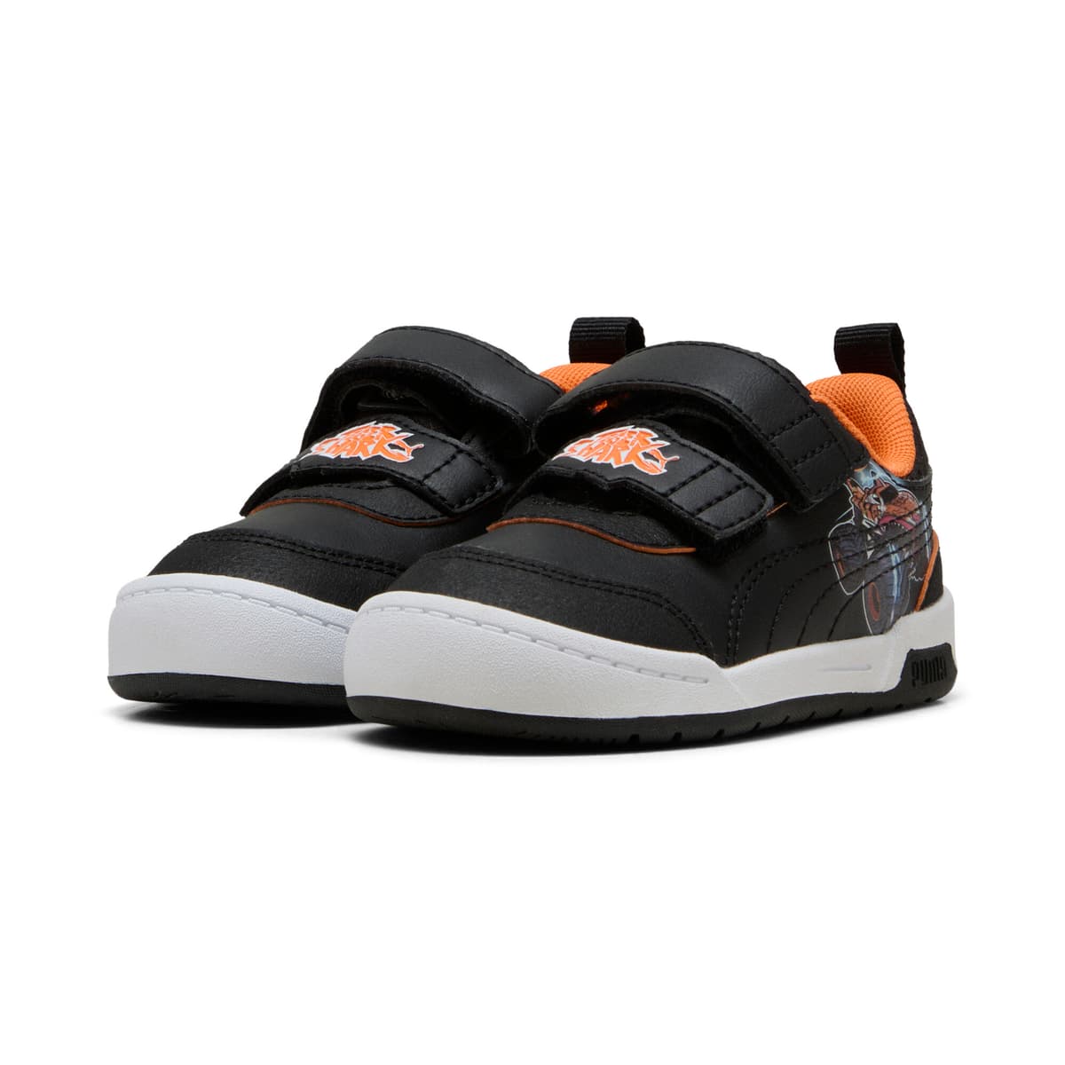 PUMA x HOT WHEELSâ¢ MONSTER TRUCKS Multiflex 2 sneakers, Zwart/Oranje, Maat 20 thumbnail 6