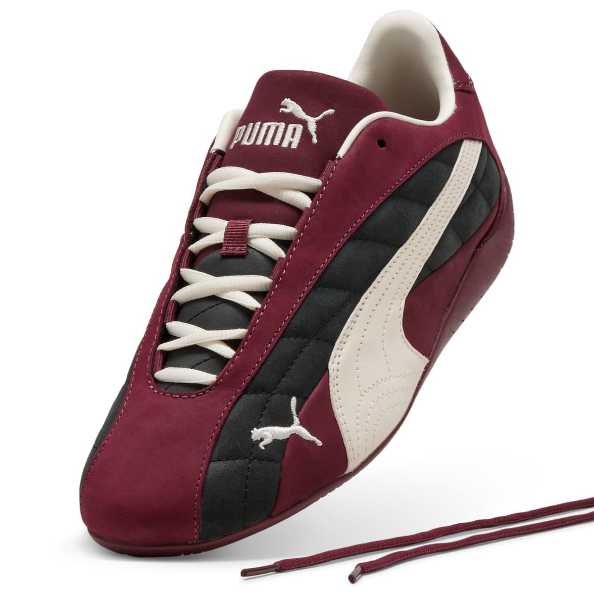 PUMA Speedcat Plus Gewatteerde Sneakers uniseks, Wit, Maat 44,5 thumbnail 2