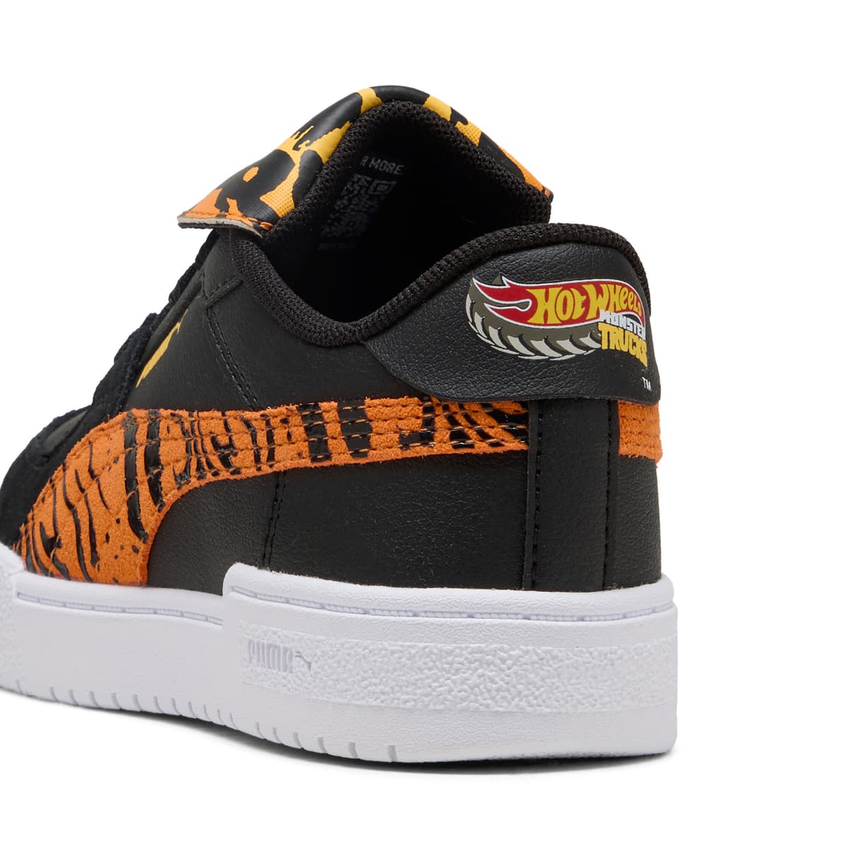 PUMA x HOT WHEELSâ¢ MONSTER TRUCKS CA Pro sneakers, Zwart/Oranje, Maat 32 thumbnail 6