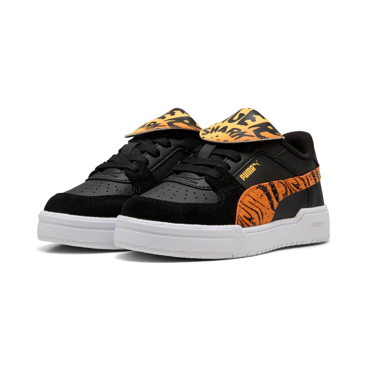PUMA x HOT WHEELSâ¢ MONSTER TRUCKS CA Pro sneakers, Zwart/Oranje, Maat 32 thumbnail 7