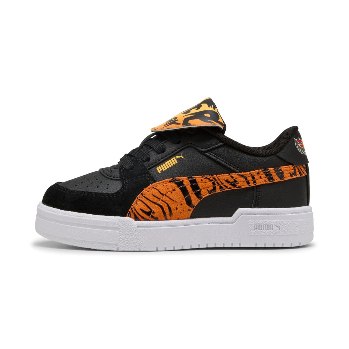 PUMA x HOT WHEELSâ¢ MONSTER TRUCKS CA Pro sneakers, Zwart/Oranje, Maat 32