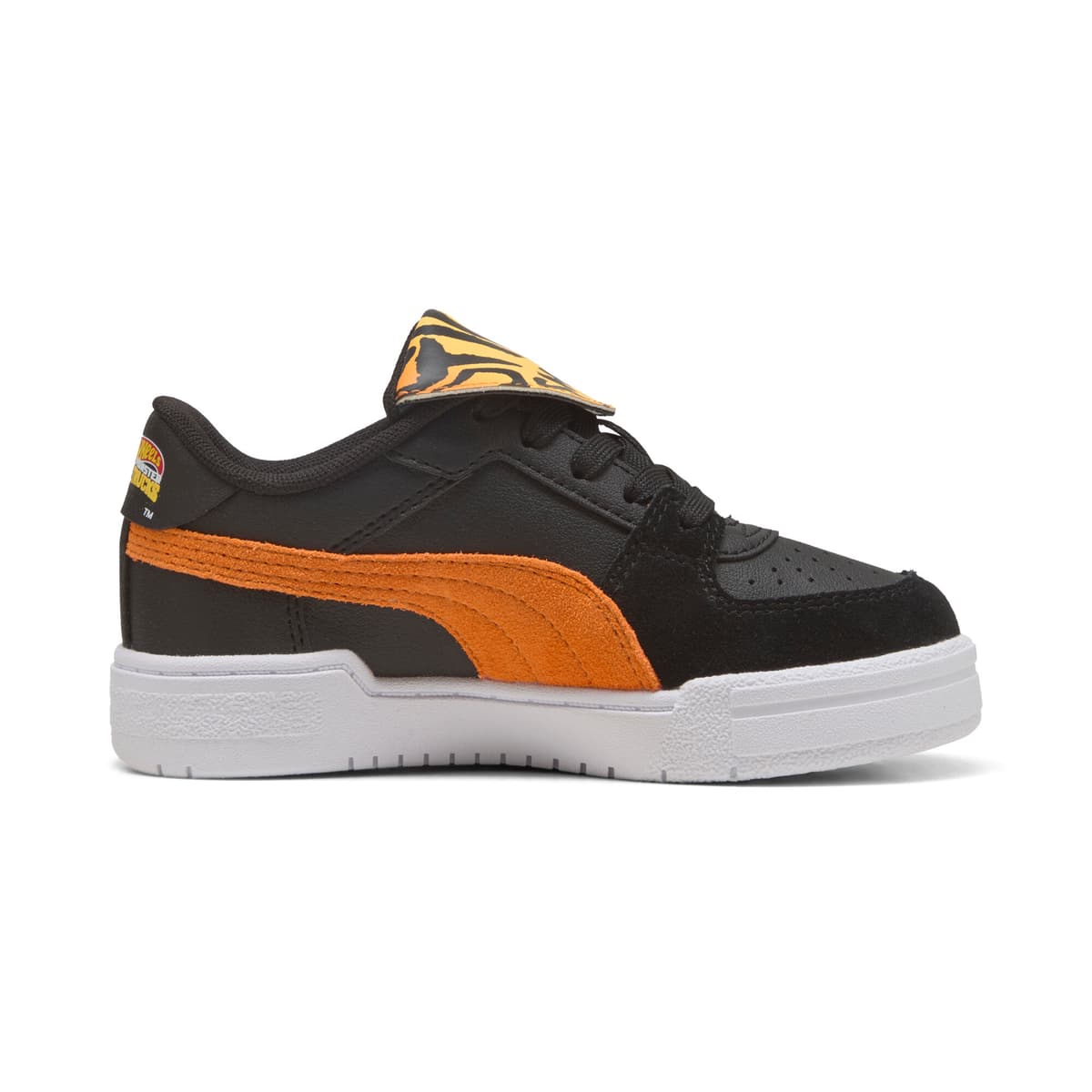 PUMA x HOT WHEELSâ¢ MONSTER TRUCKS CA Pro sneakers, Zwart/Oranje, Maat 32 thumbnail 4