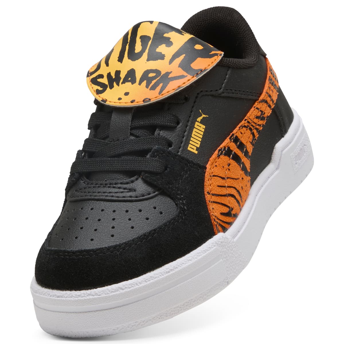 PUMA x HOT WHEELSâ¢ MONSTER TRUCKS CA Pro sneakers, Zwart/Oranje, Maat 32 thumbnail 3