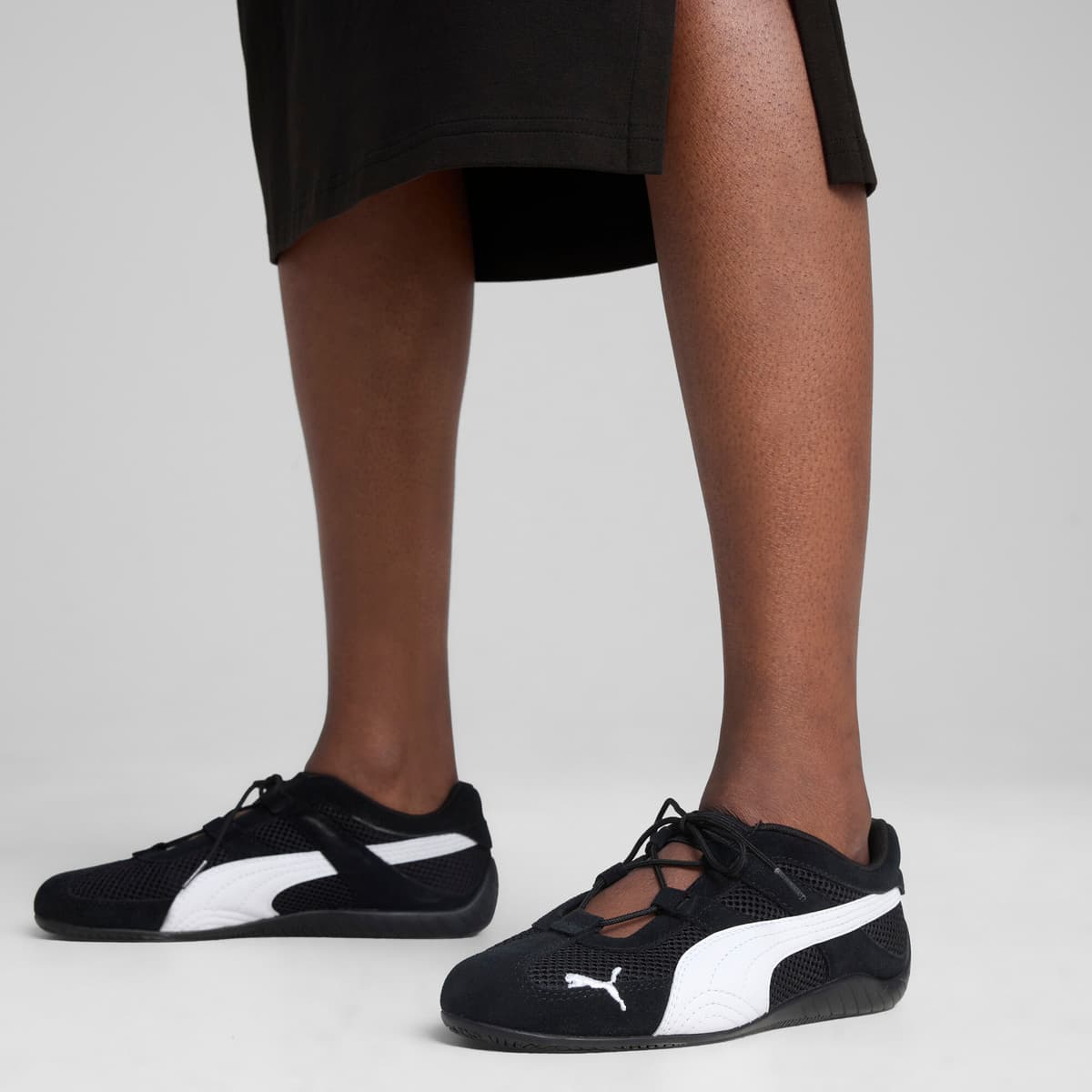 PUMA Speedcat Go schoenen voor Dames, Zwart/Wit, Maat 36 thumbnail 8