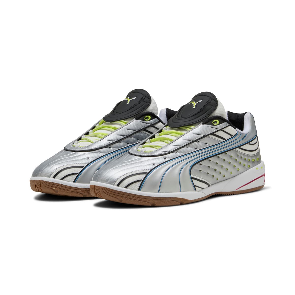 PUMA V-S2 Tekno sneakers, Wit/Zilver, Maat 48 thumbnail 7