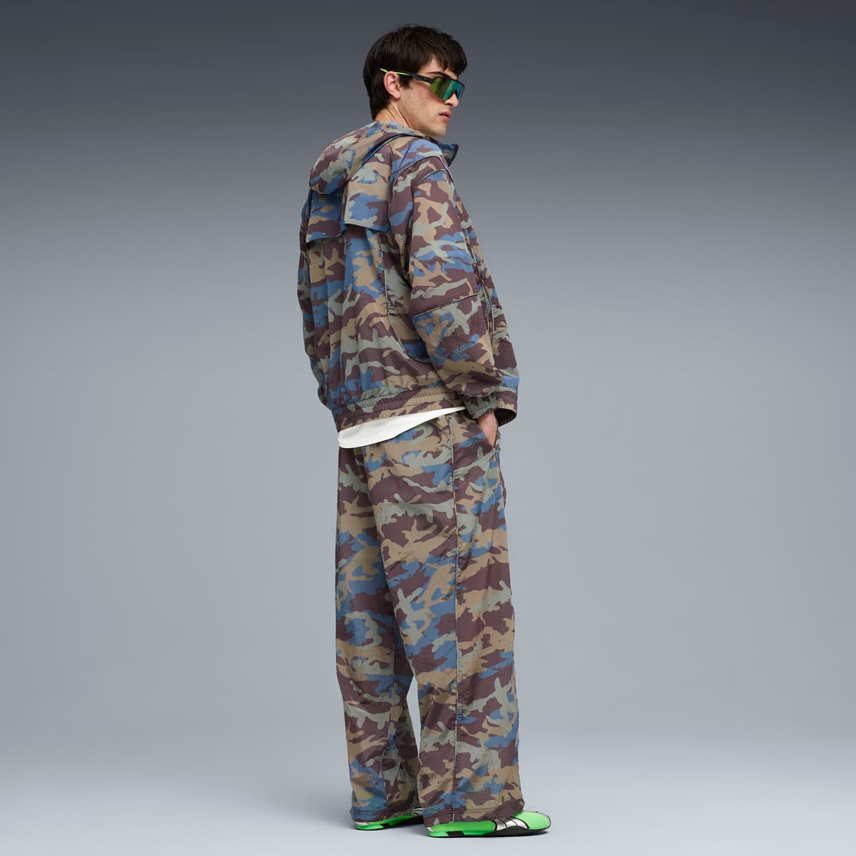 PUMA H-Street OG uniseks sneakers, Groen/Zilver, Maat 42 thumbnail 7