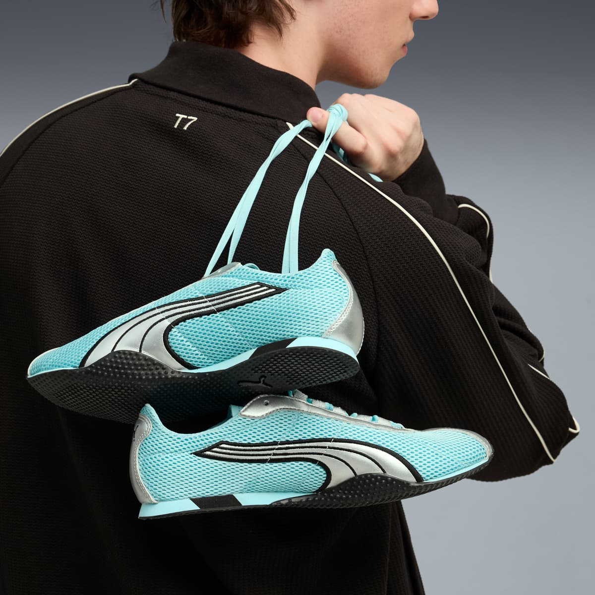 PUMA H-Street OG uniseks sneakers, Zilver, Maat 40,5 thumbnail 8