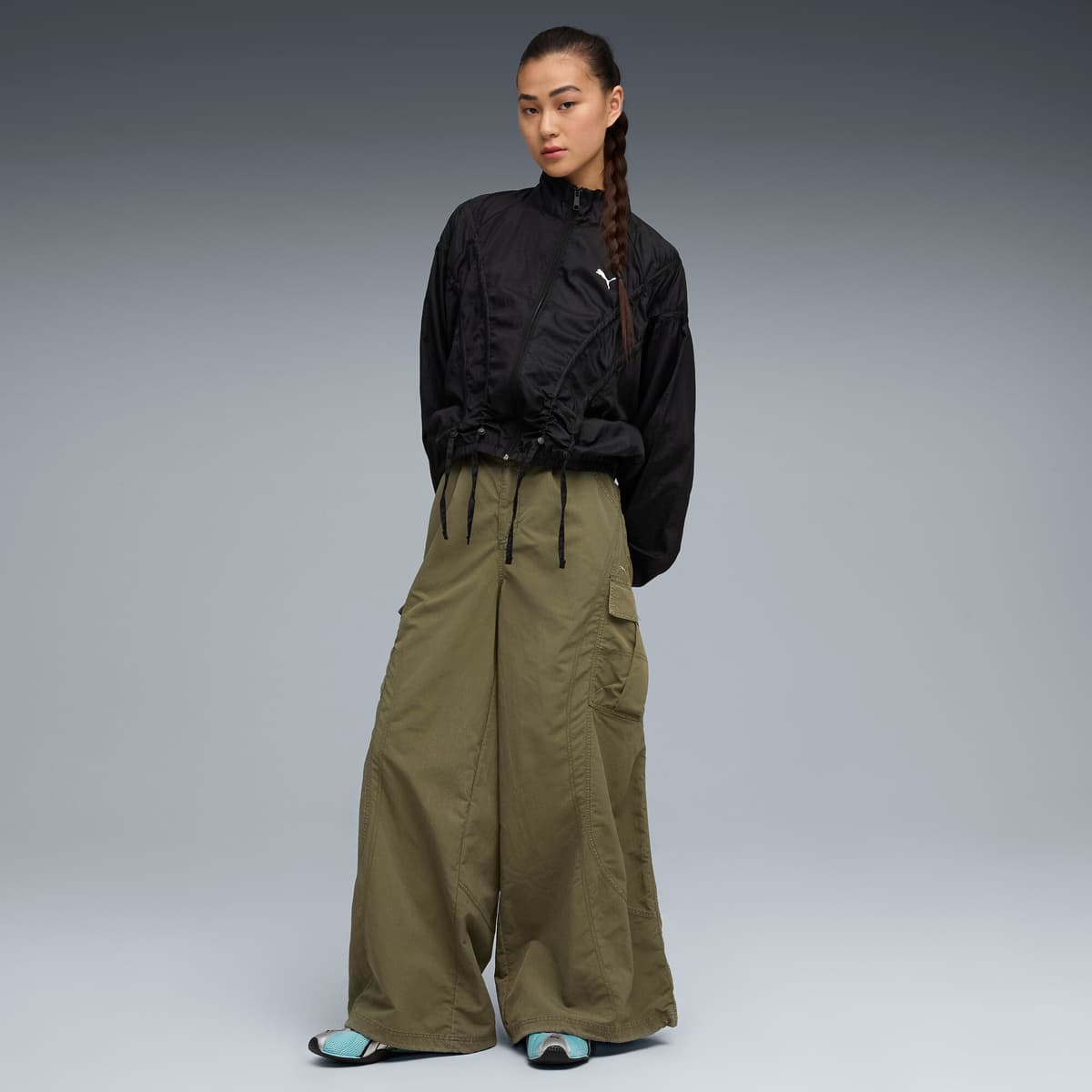 PUMA H-Street OG uniseks sneakers, Zilver, Maat 40,5 thumbnail 9