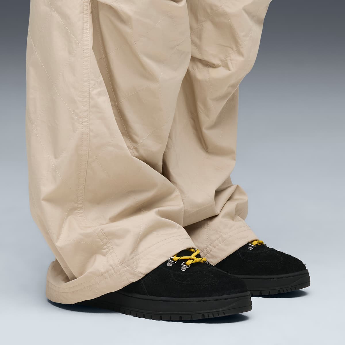 PUMA Palermo Alpino Fuzzy sneakers, Zwart/Geel, Maat 46 thumbnail 8