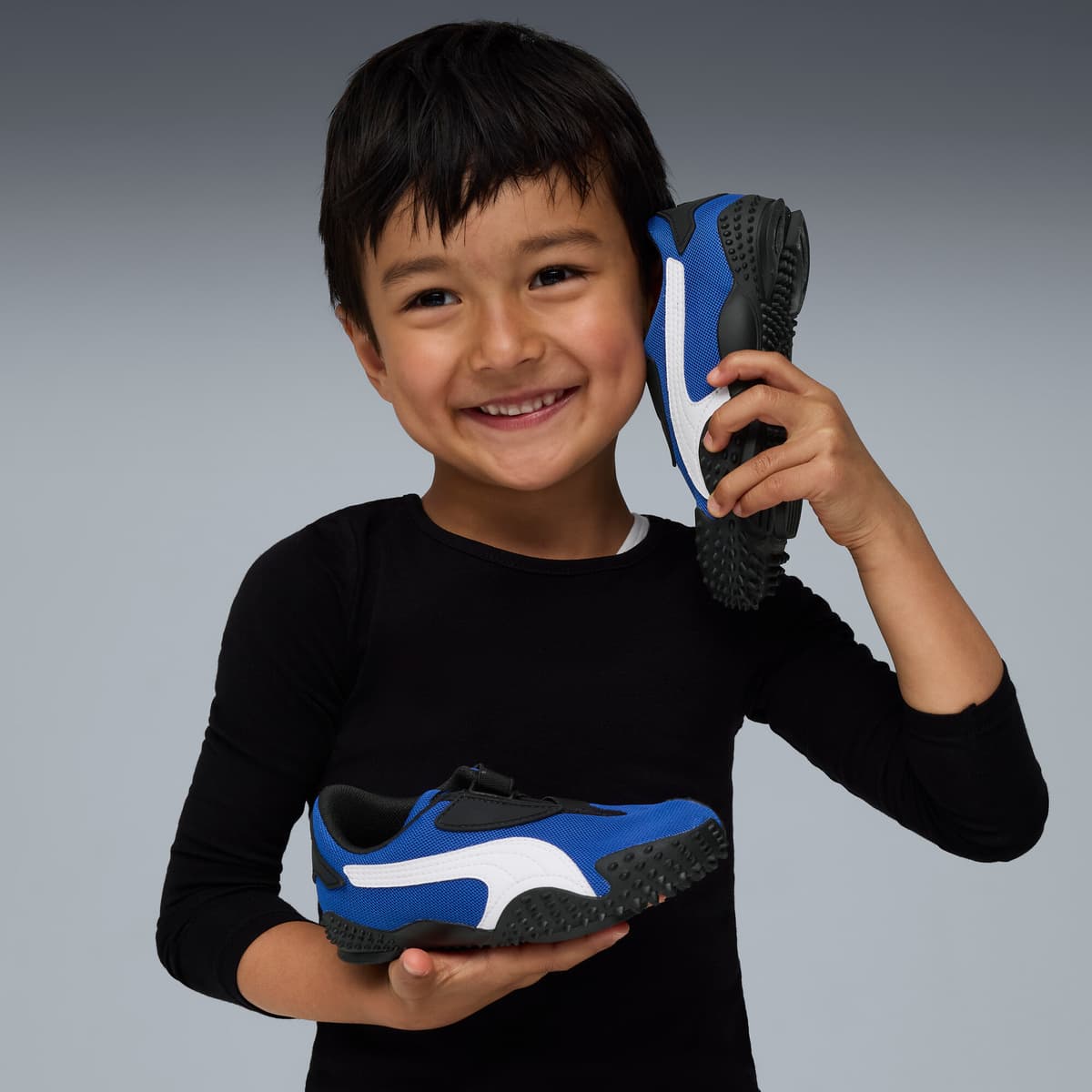 PUMA Mostro OG Prime sneakers, Blauw/Wit, Maat 31 thumbnail 8