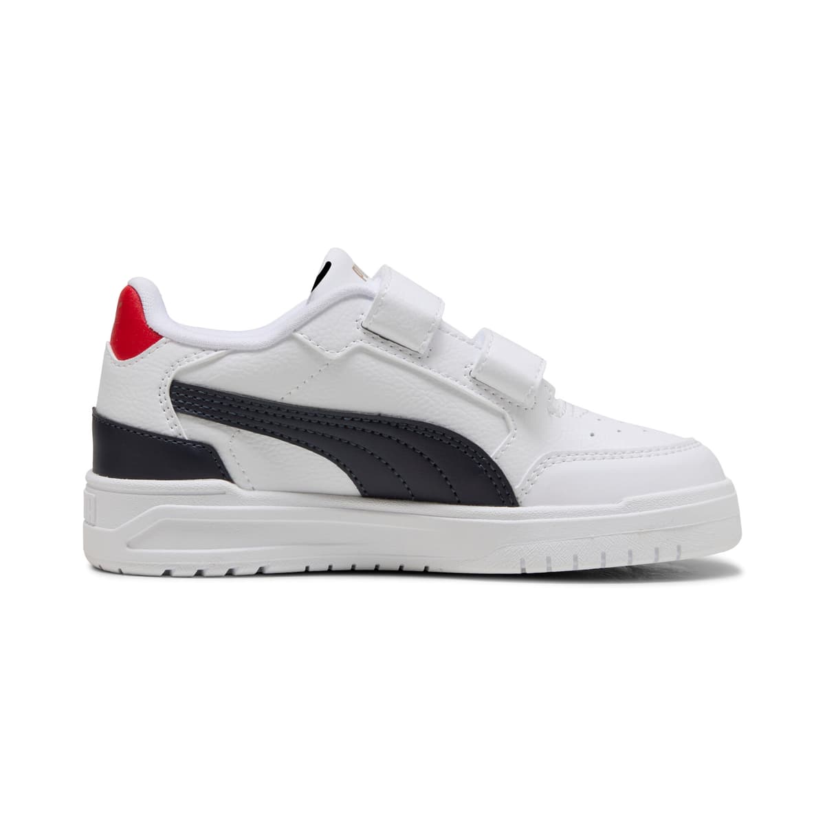 PUMA Shuffle Downtown lage sneakers, Blauw/Rood/Wit, Maat 28 thumbnail 3