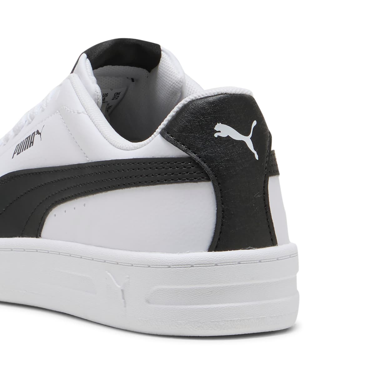 PUMA Court Classic Clean sneakers, Zwart/Wit, Maat 37,5 thumbnail 5