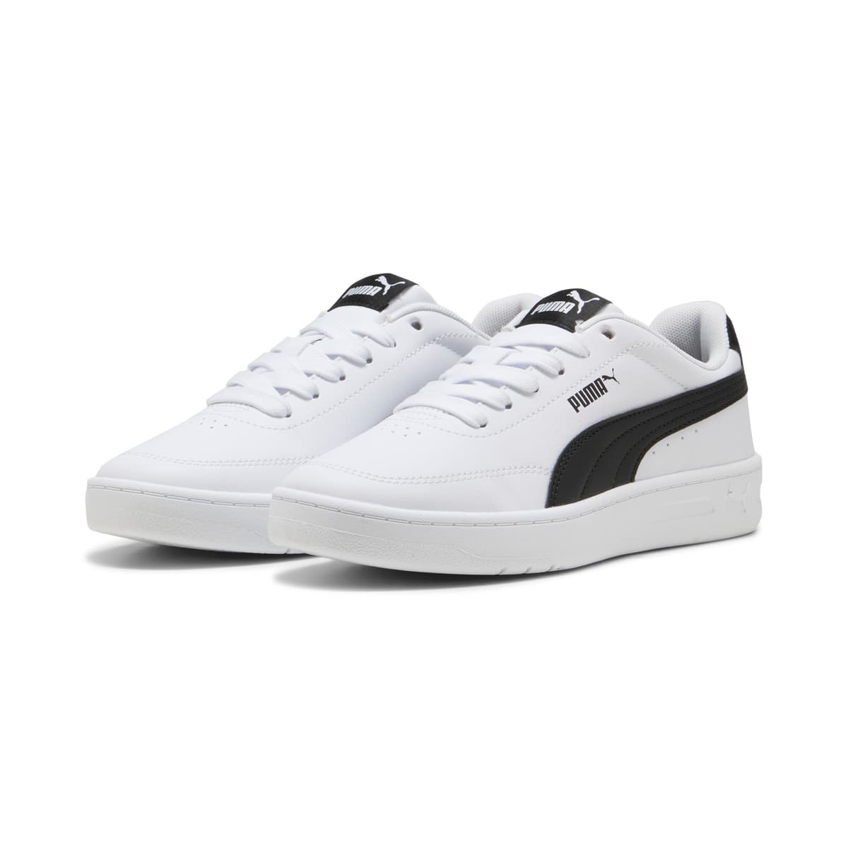 PUMA Court Classic Clean sneakers, Zwart/Wit, Maat 37,5 thumbnail 6