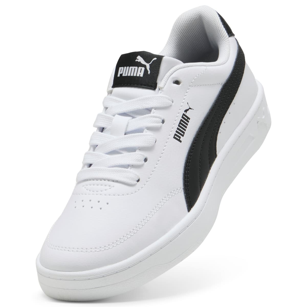 PUMA Court Classic Clean sneakers, Zwart/Wit, Maat 37,5 thumbnail 2
