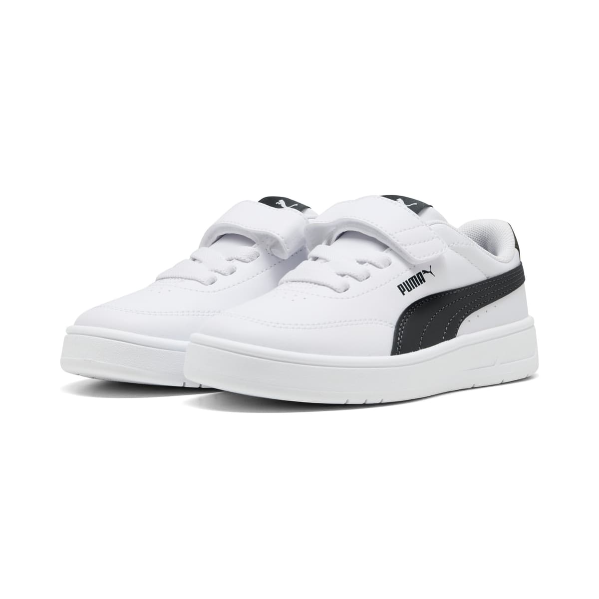 PUMA Court Classic Clean sneakers, Zwart/Wit, Maat 27,5 thumbnail 6