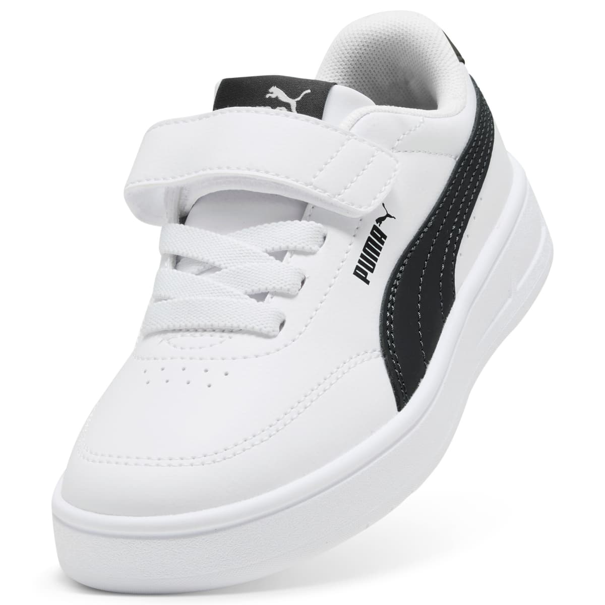 PUMA Court Classic Clean sneakers, Zwart/Wit, Maat 27,5 thumbnail 2