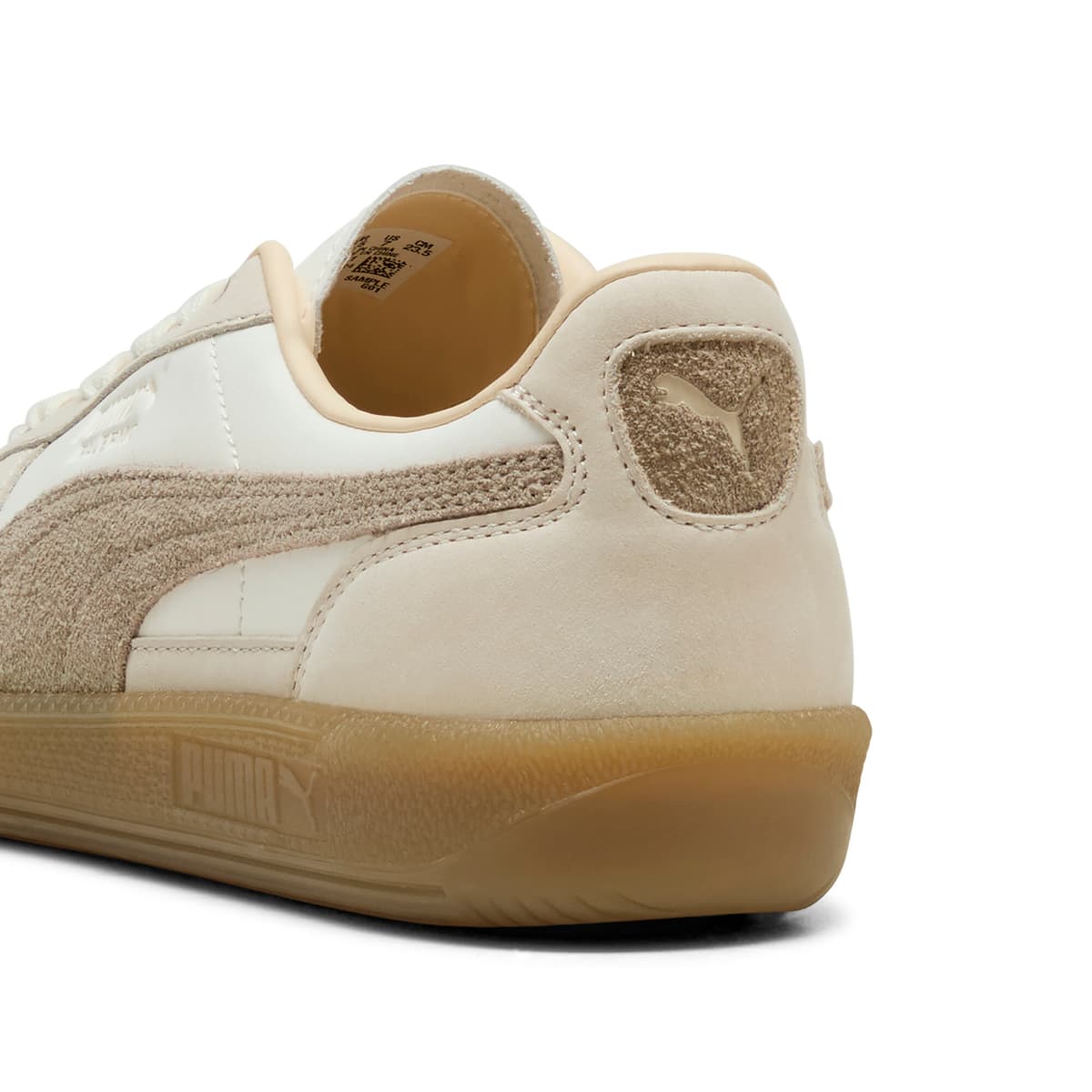 PUMA Palermo Elevated sneakers voor Dames, Zwart/Wit, Maat 38 thumbnail 5