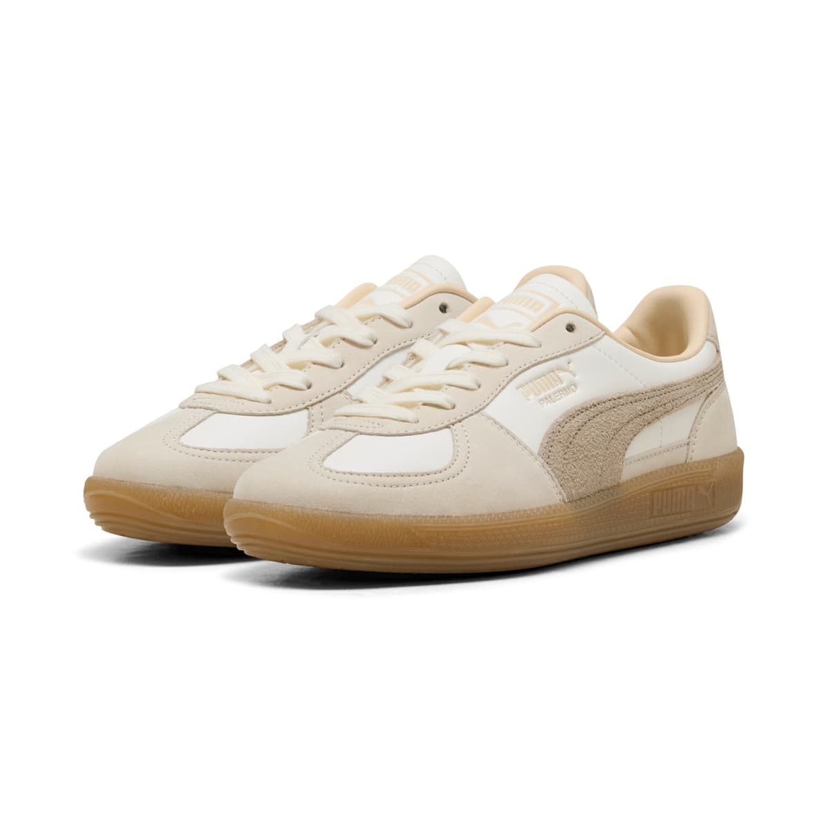 PUMA Palermo Elevated sneakers voor Dames, Zwart/Wit, Maat 38 thumbnail 6