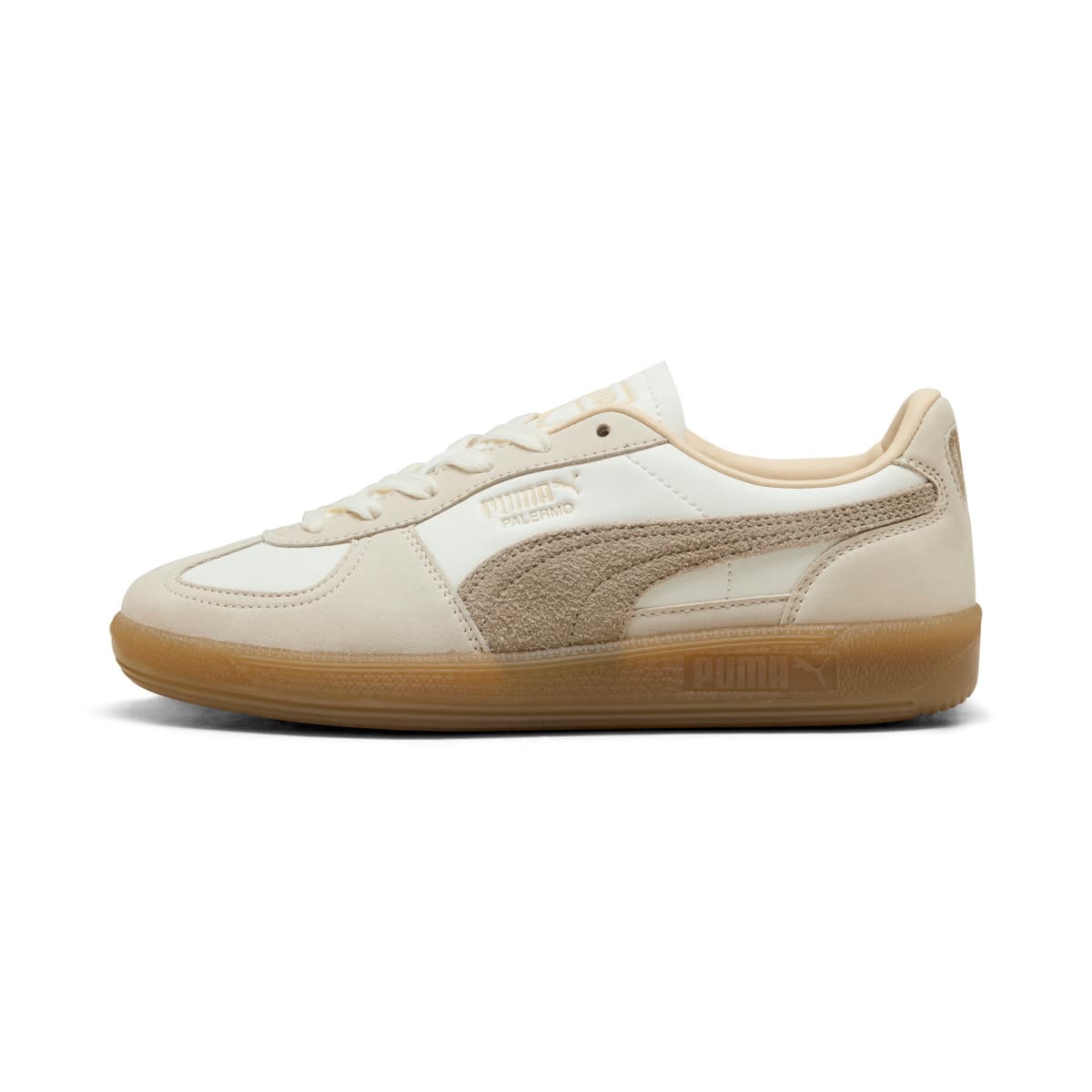 PUMA Palermo Elevated sneakers voor Dames, Zwart/Wit, Maat 38