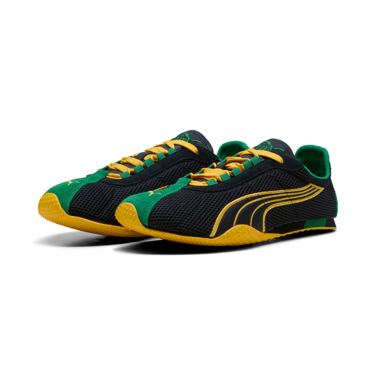 PUMA H-Street uniseks sneakers, Zwart/Geel, Maat 38,5 thumbnail 6