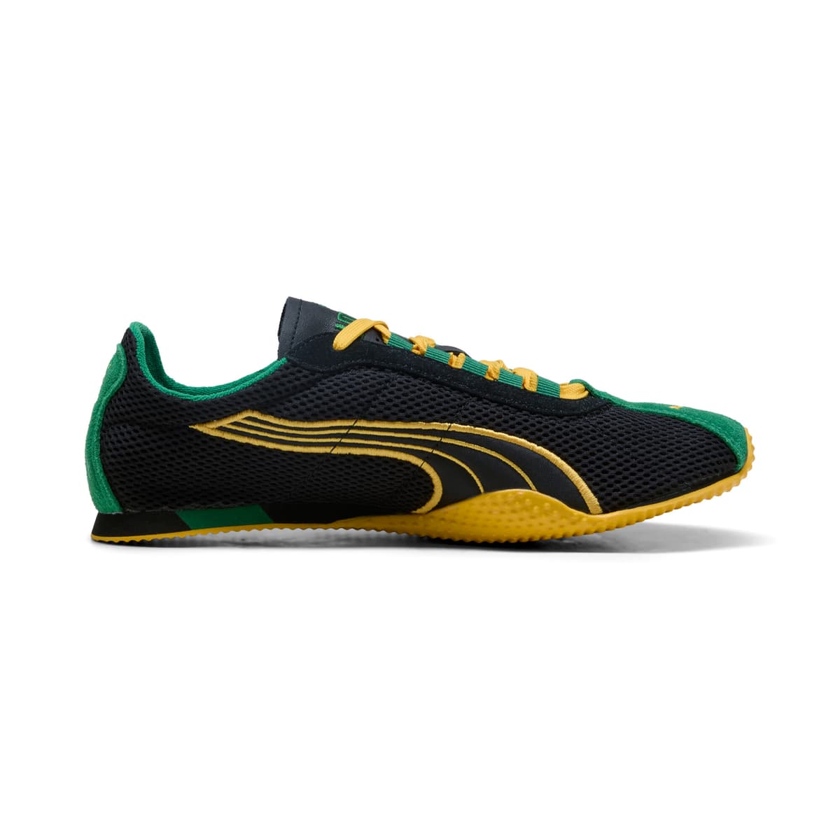 PUMA H-Street uniseks sneakers, Zwart/Geel, Maat 38,5 thumbnail 3