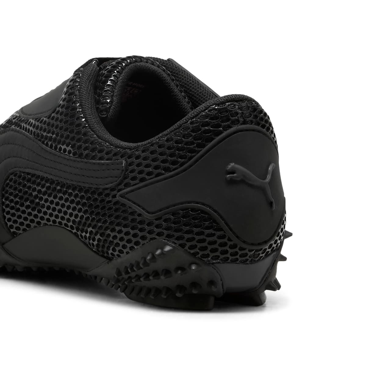 PUMA Mostro sneakers uniseks, Zwart/Rood, Maat 35,5 thumbnail 6