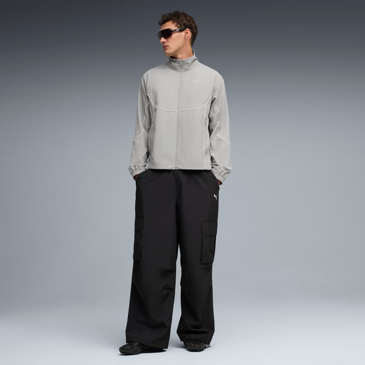 PUMA Mostro sneakers uniseks, Zwart/Rood, Maat 35,5 thumbnail 10