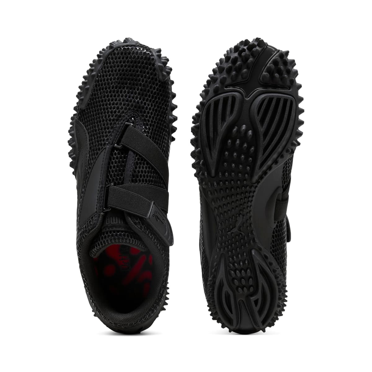 PUMA Mostro sneakers uniseks, Zwart/Rood, Maat 35,5 thumbnail 5