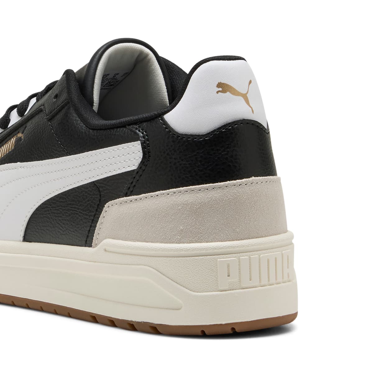 PUMA Shuffle Downtown uniseks sneakers, Zwart/Grijs/Wit, Maat 37,5 thumbnail 5