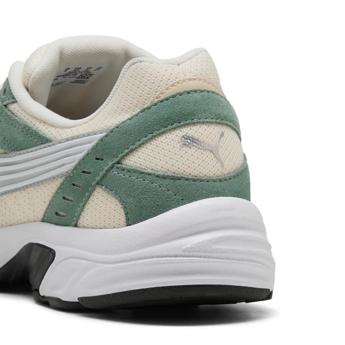 PUMA C25K uniseks sneakers, Groen/Zilver, Maat 38,5 thumbnail 5