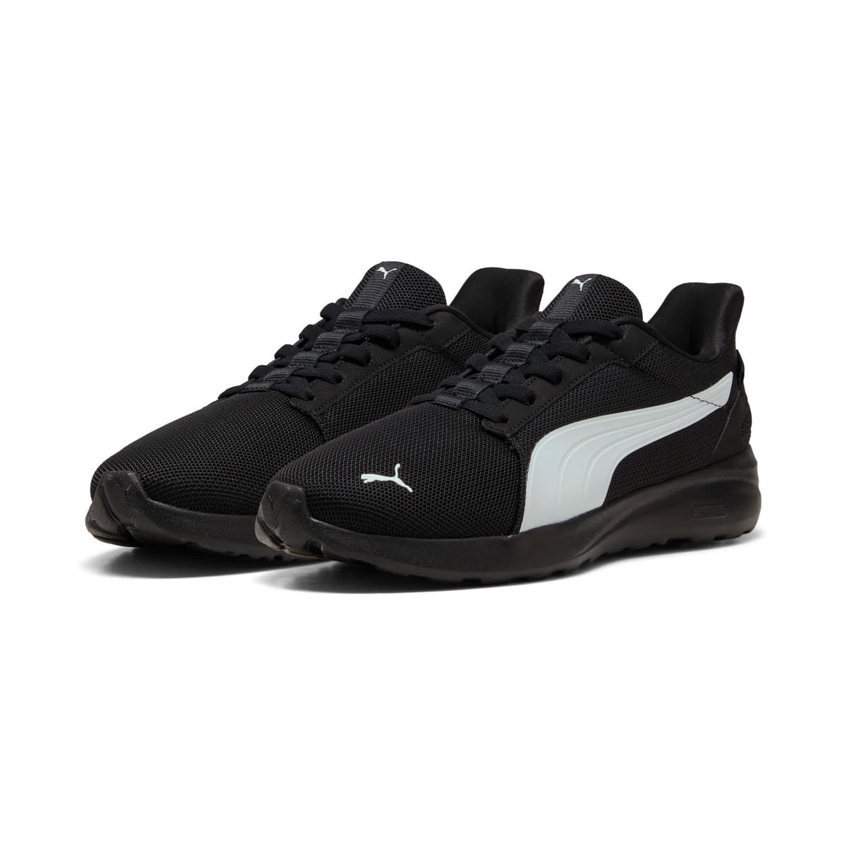 PUMA Softride Cosmic SLIPTECHâ¢ uniseks sneakers, Zwart/Wit, Maat 44,5 thumbnail 6