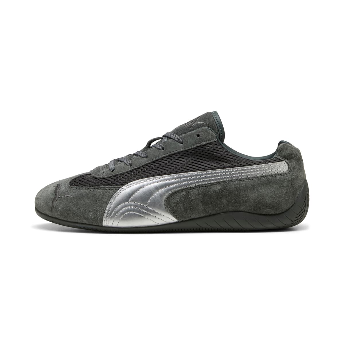 PUMA Speedcat Premium sneakers uniseks, Grijs/Zilver, Maat 37,5