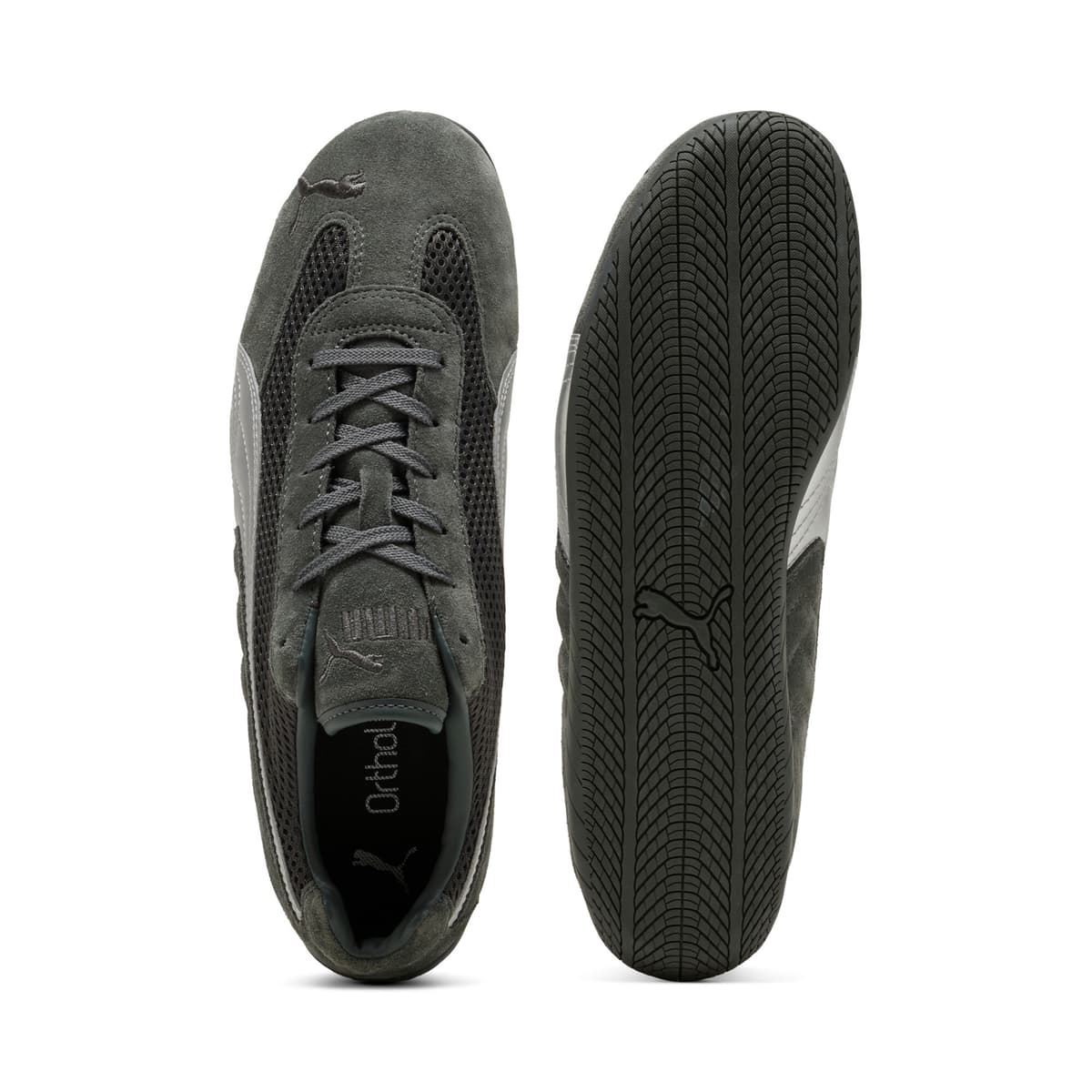 PUMA Speedcat Premium sneakers uniseks, Grijs/Zilver, Maat 37,5 thumbnail 4