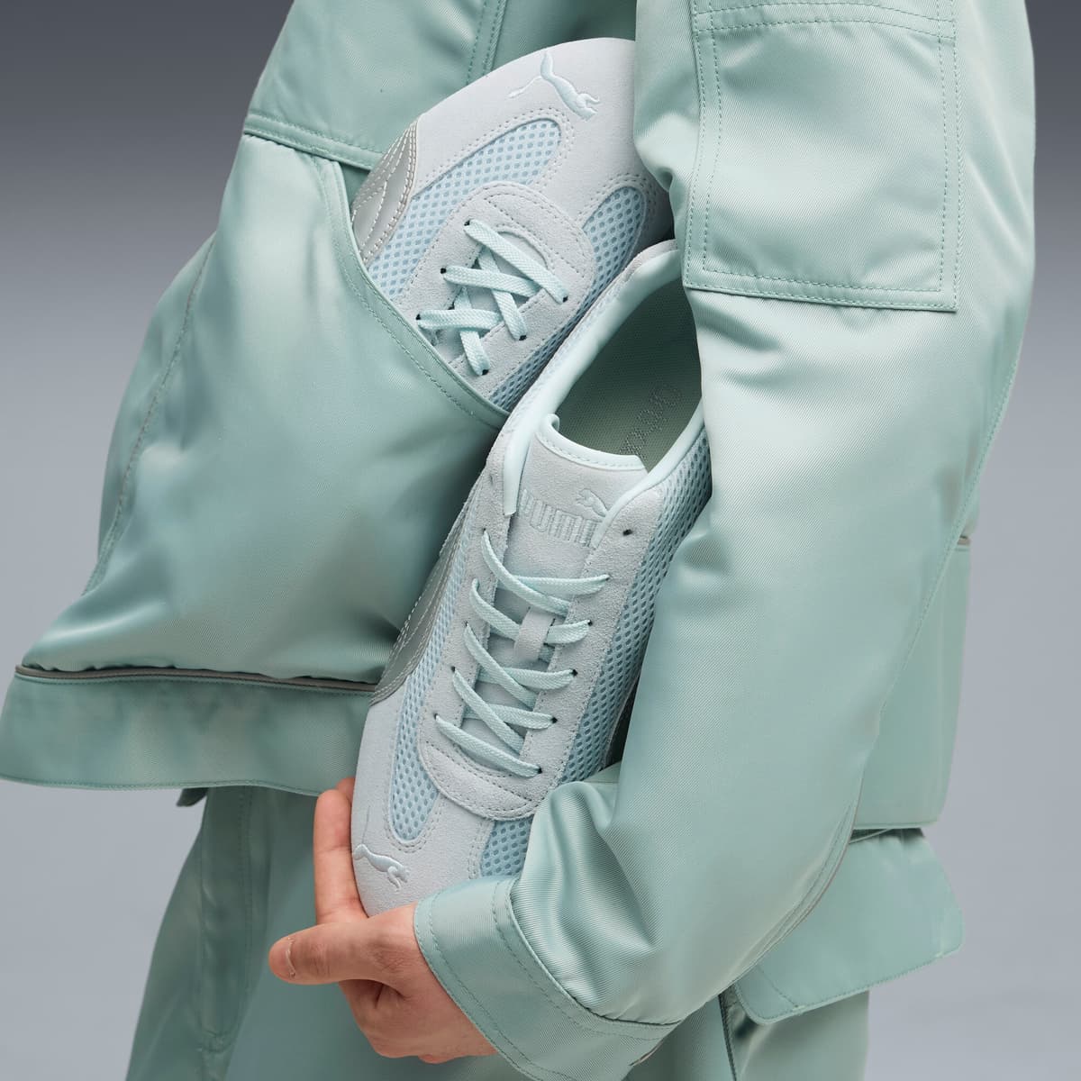 PUMA Speedcat Premium sneakers uniseks, Zilver, Maat 39 thumbnail 8