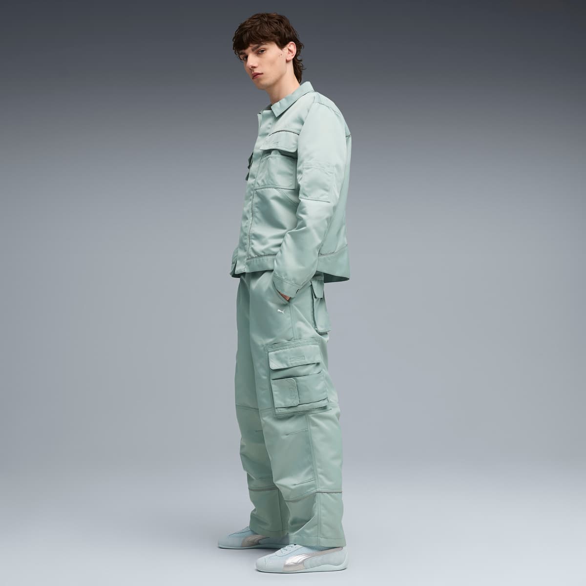 PUMA Speedcat Premium sneakers uniseks, Zilver, Maat 39 thumbnail 7