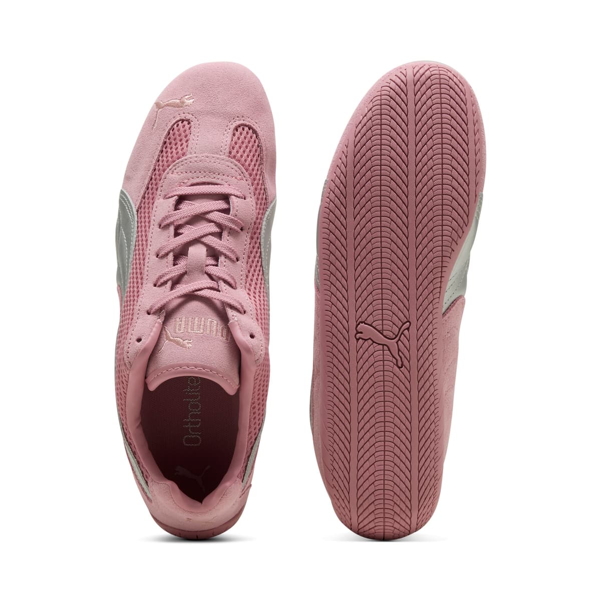 PUMA Speedcat Premium sneakers uniseks, Roze/Zilver, Maat 38,5 thumbnail 4