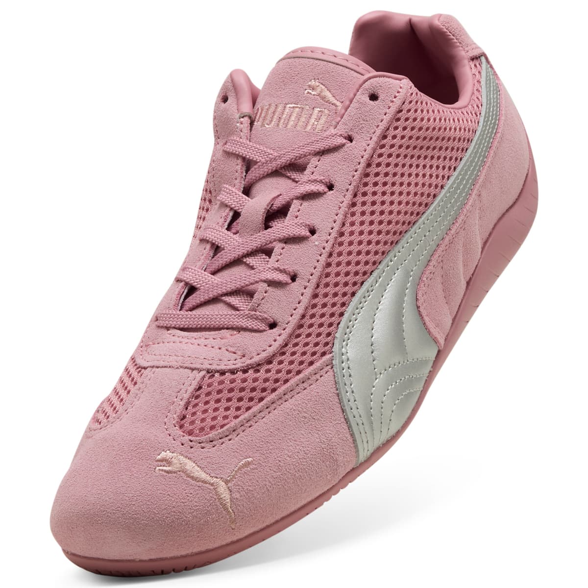 PUMA Speedcat Premium sneakers uniseks, Roze/Zilver, Maat 38,5 thumbnail 2