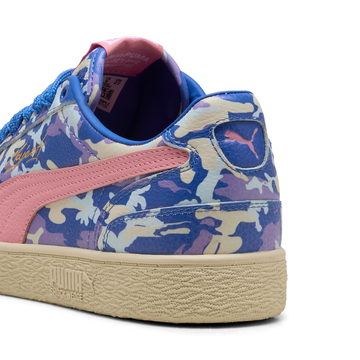 PUMA Majesty Dylan Verse uniseks sneakers, Blauw/Roze, Maat 44,5 thumbnail 5