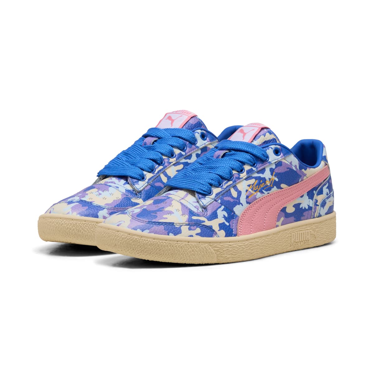 PUMA Majesty Dylan Verse uniseks sneakers, Blauw/Roze, Maat 44,5 thumbnail 6