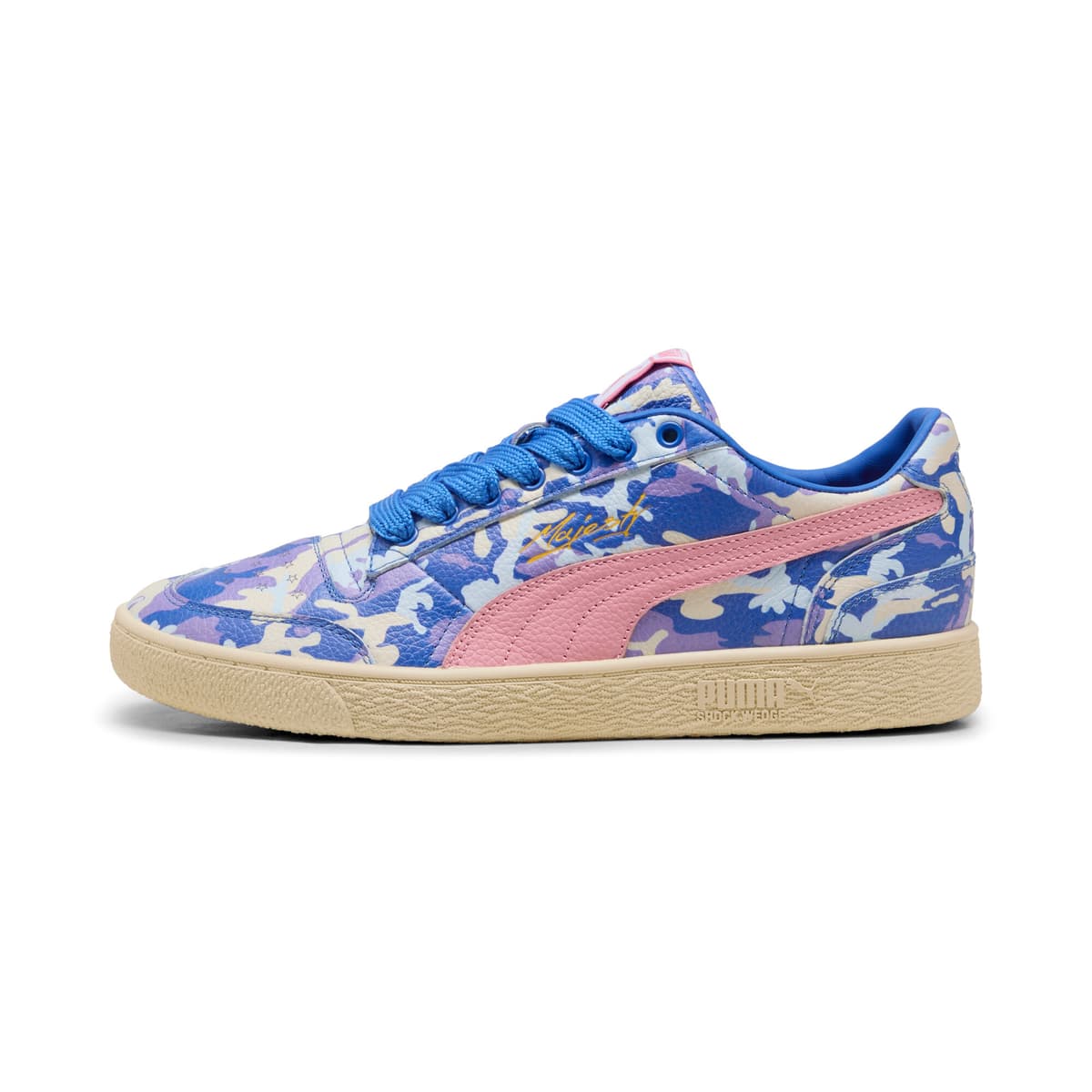 PUMA Majesty Dylan Verse uniseks sneakers, Blauw/Roze, Maat 44,5