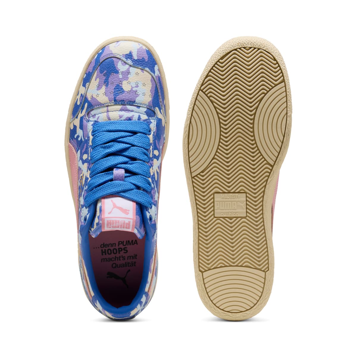 PUMA Majesty Dylan Verse uniseks sneakers, Blauw/Roze, Maat 44,5 thumbnail 4