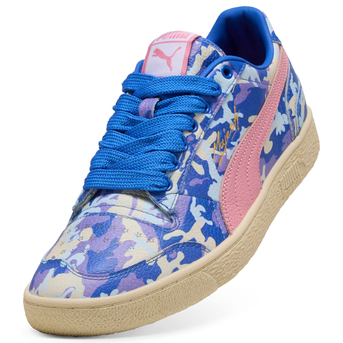 PUMA Majesty Dylan Verse uniseks sneakers, Blauw/Roze, Maat 44,5 thumbnail 2