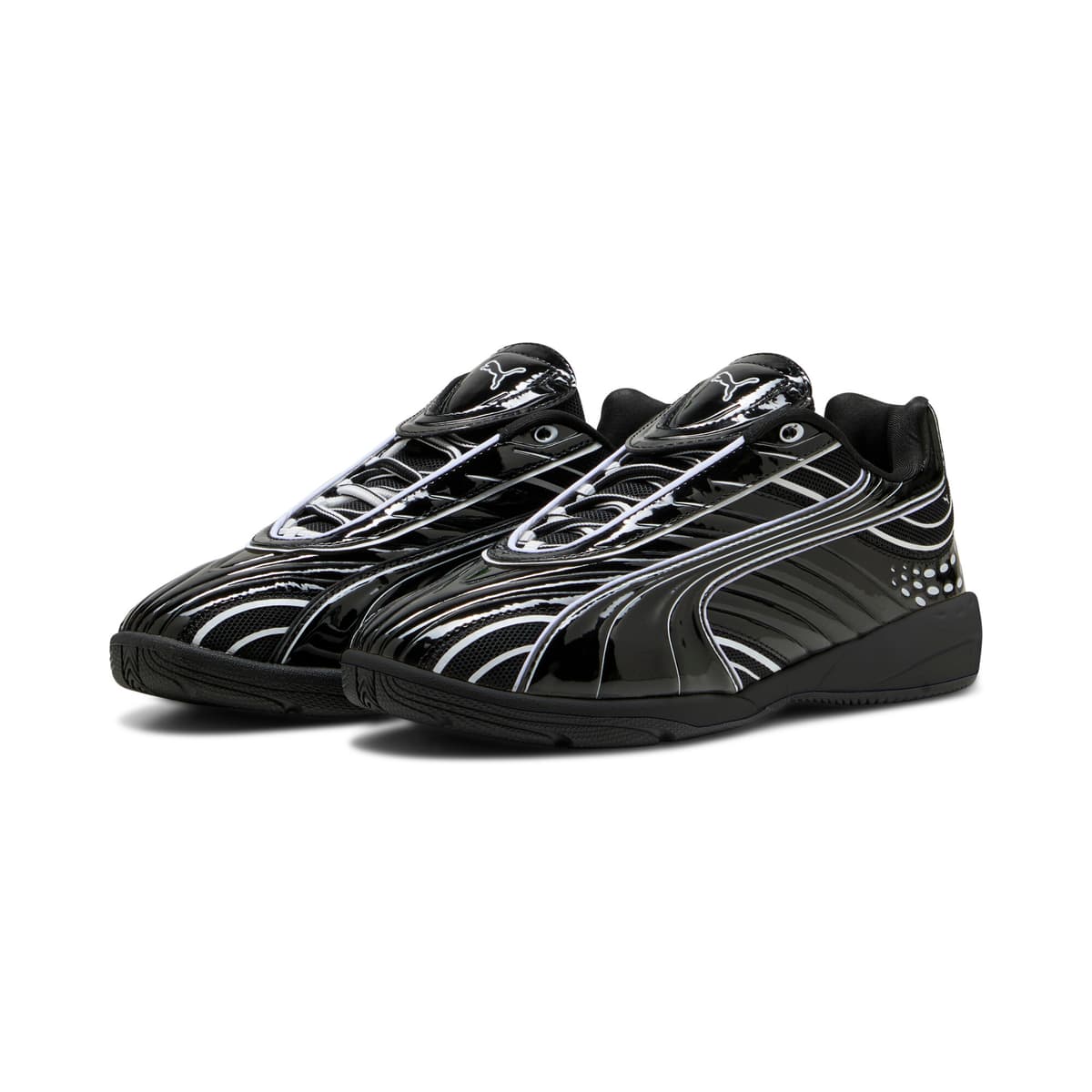 PUMA V-S2 glossy sneakers voor Dames, Zwart, Maat 40 thumbnail 6