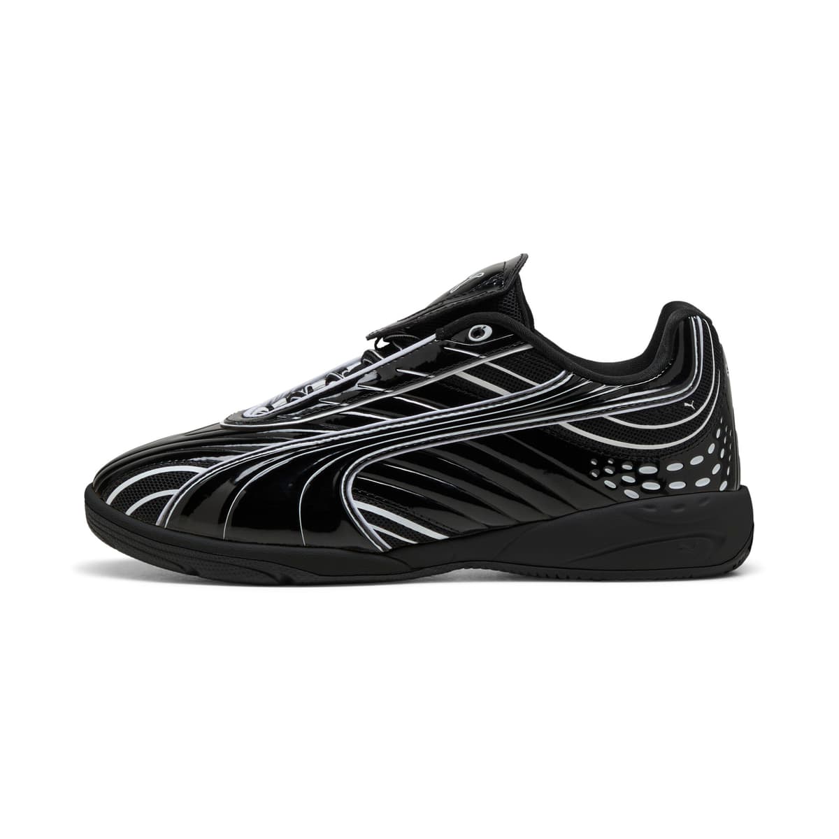 PUMA V-S2 glossy sneakers voor Dames, Zwart, Maat 40