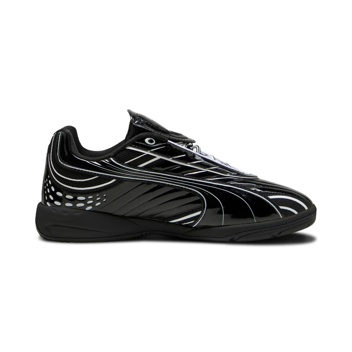 PUMA V-S2 glossy sneakers voor Dames, Zwart, Maat 40 thumbnail 3