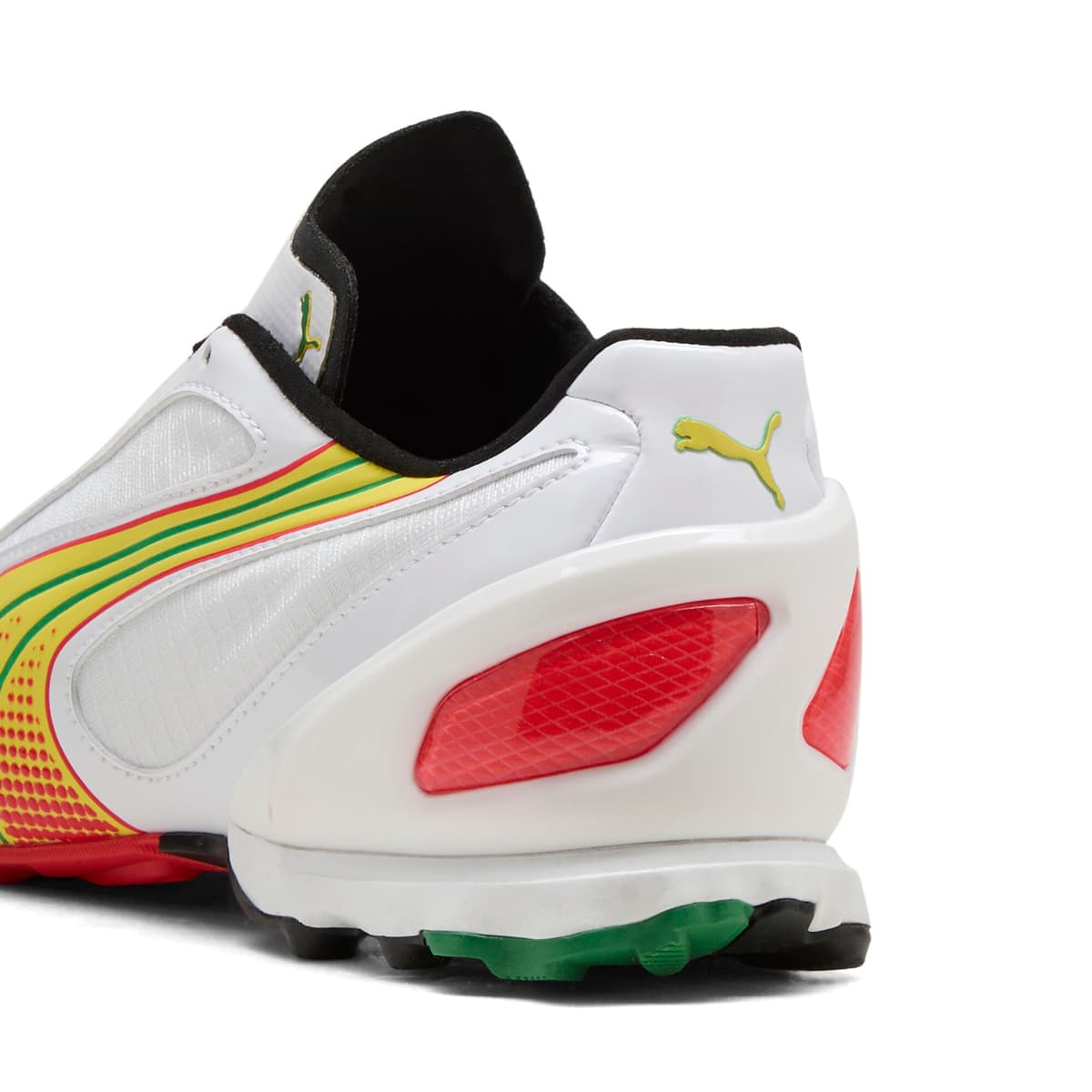 PUMA V-S1 TotalEnergies CAF Africa Cup of Nations sneakers Uniseks, Rood/Wit, Maat 37 thumbnail 5